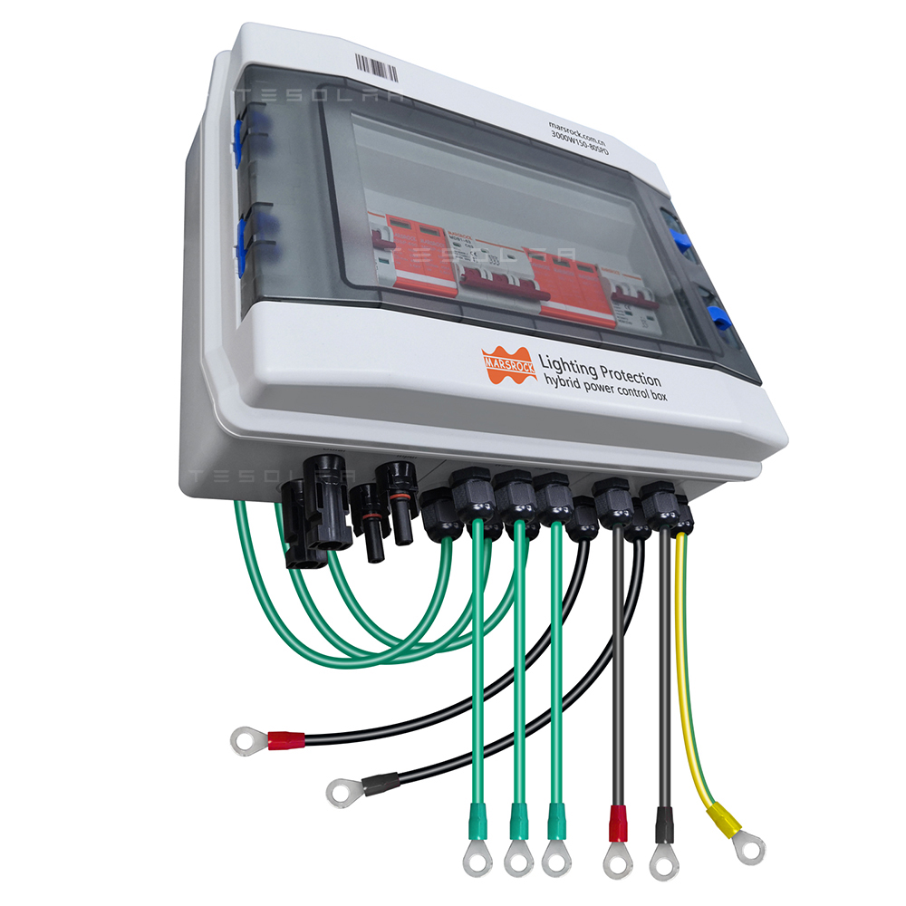 Solar Combiner Box - Защита освещения, ветровая солнечная гибридная коробка