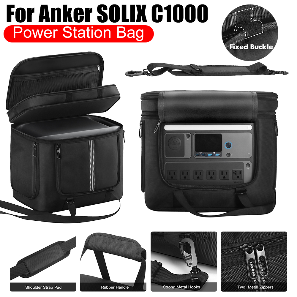 Сумка-чехол для портативной эл – обзор и цена Anker Power Station Solix C1000