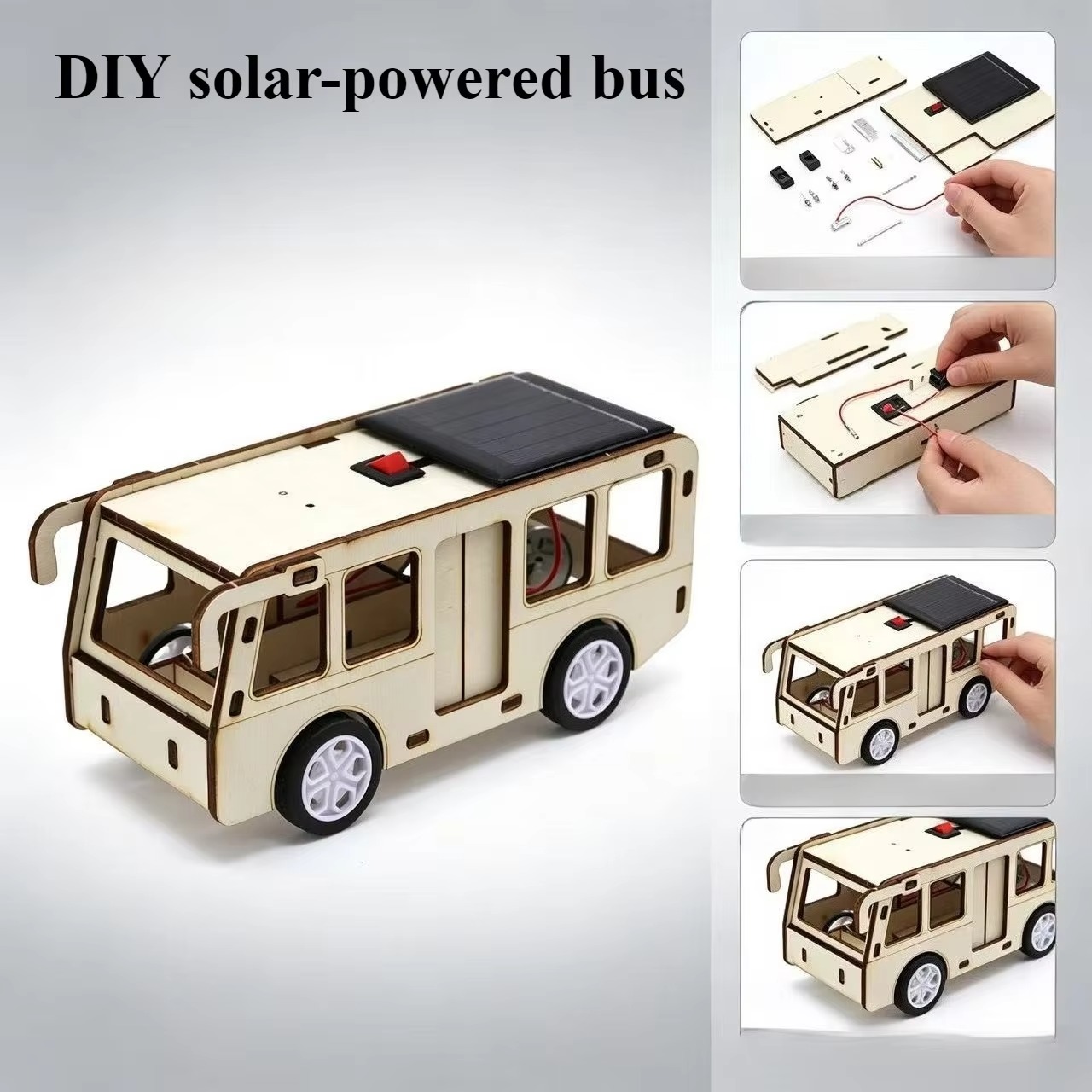 Набор для сборки модели автобу – обзор и цена Renewable Energy Kits