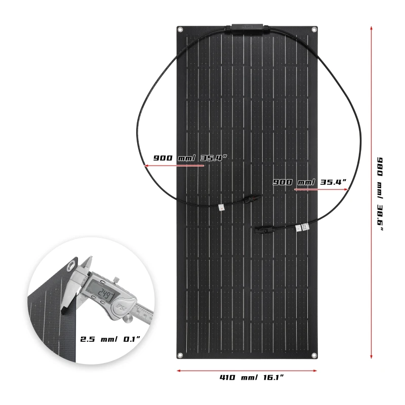 Гибкая солнечная панель 300 Вт – обзор и цена Renewable Energy Kits